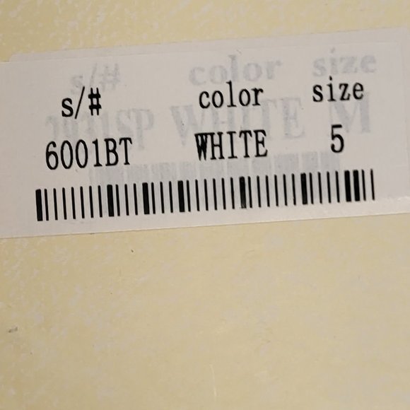 NWT LA Idol USA White Bootcut Embellished Jeans size 5 - Picture 5 of 6